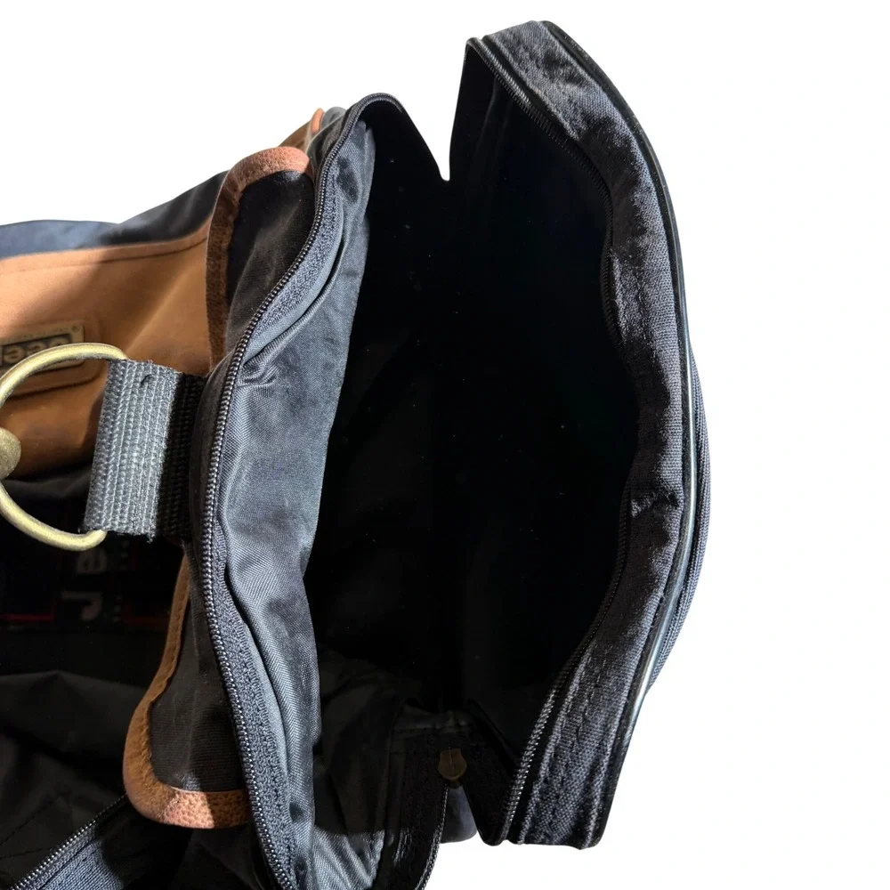 Jeep Travel Duffel Bag Black Canvas Weekend Overnight‎ Bag